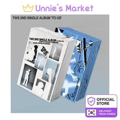 [SET/Pre-order] TWS 2nd Single Album TO US Closer Beyond Ver KPOP Sealed (Close / Bewyond ver.)