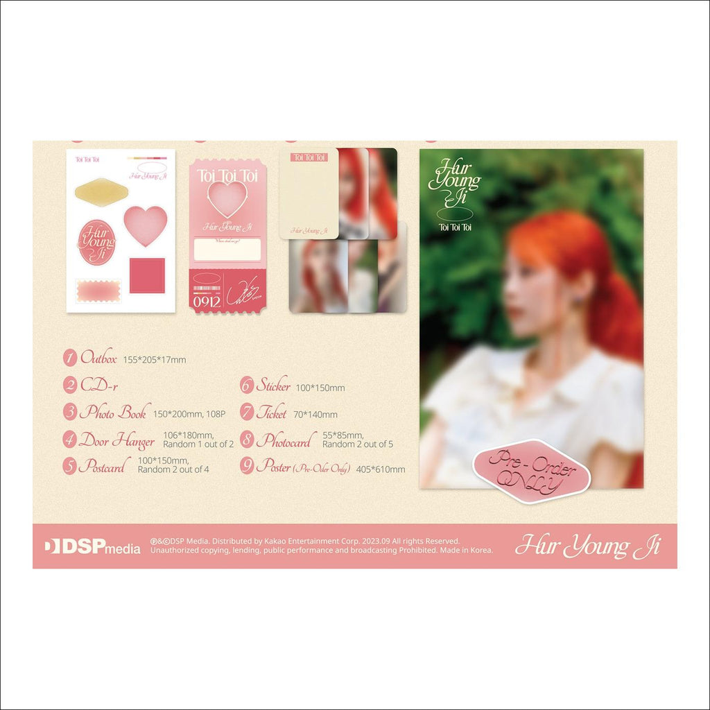 Hur Young Ji - Toi Toi Toi Album