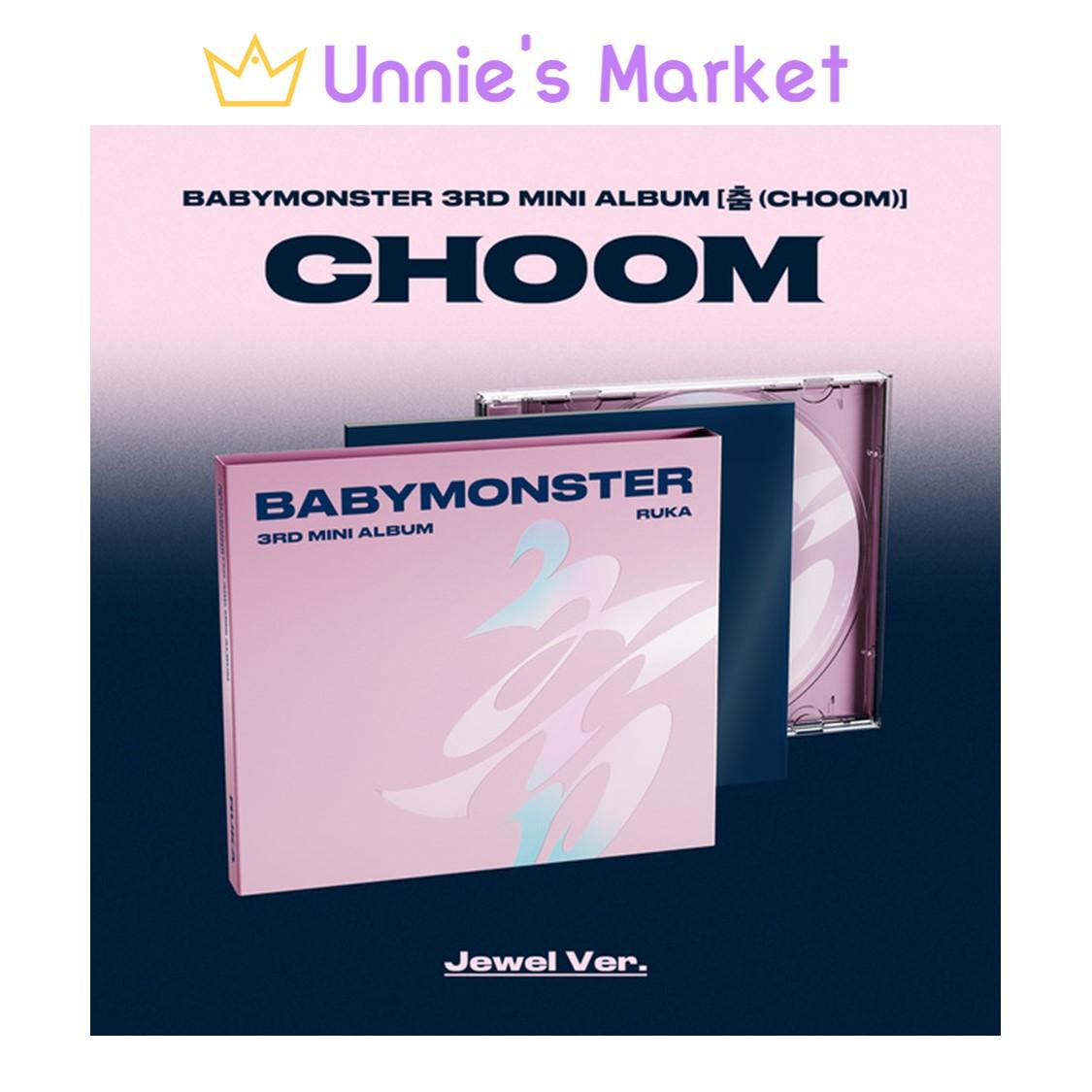 BABYMONSTER [CHOOM] Jewel Ver. / 3rd MINI ALBUM + Free Gift