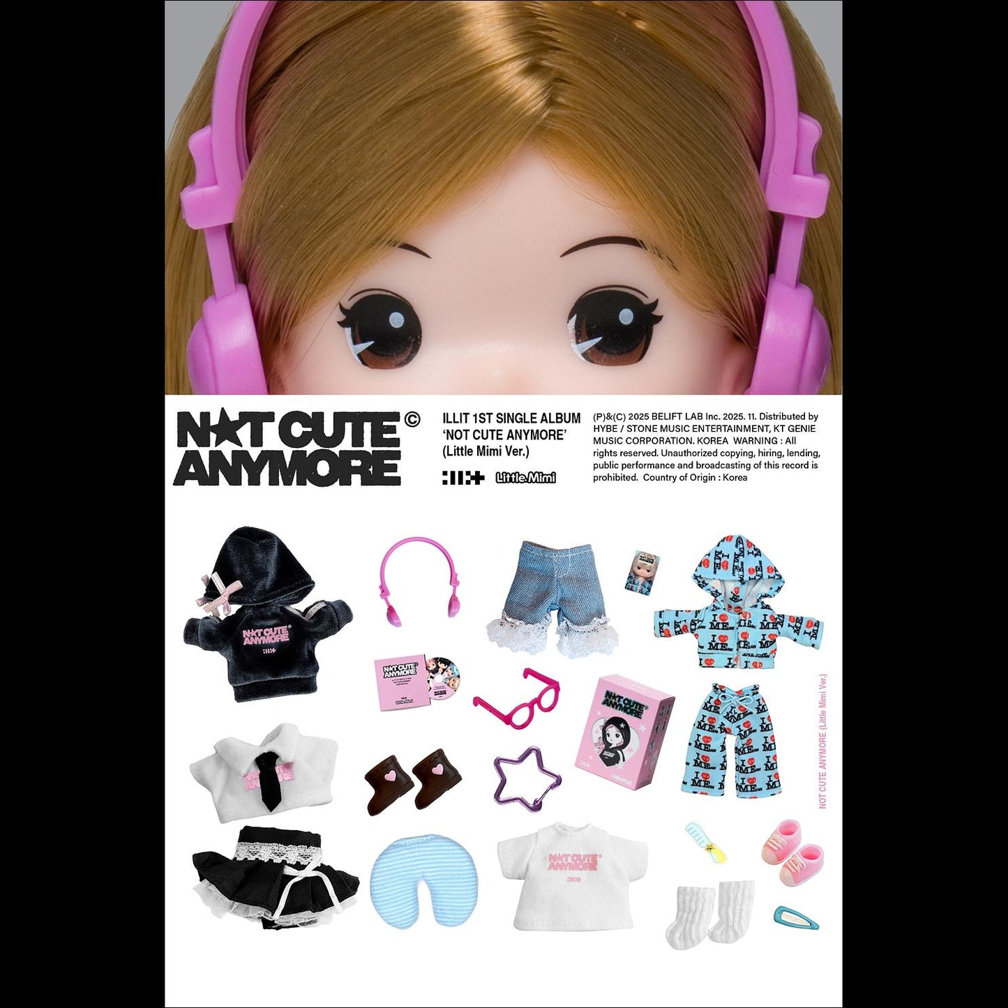 ILLIT - NOT CUTE ANYMORE (Little Mimi Ver.) + Free Gift