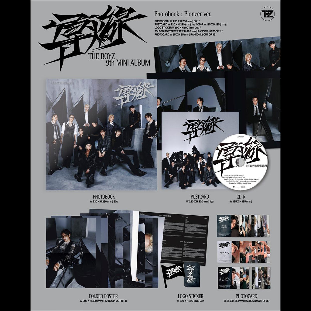 THE BOYZ - Fuse Photobook Pioneer ver. / 9th Mini Album