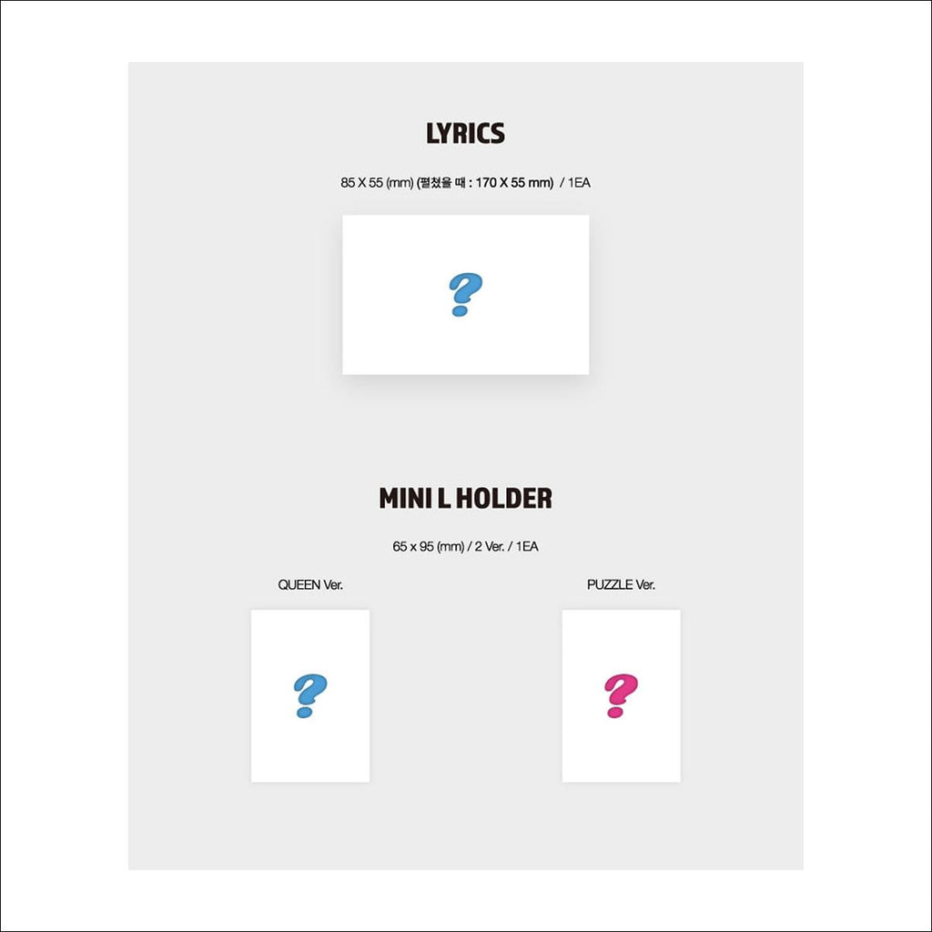 EL7Z UP(U+P) [7+UP] PLVE VER. (QUEEN VER. / PUZZLE VER.) Album