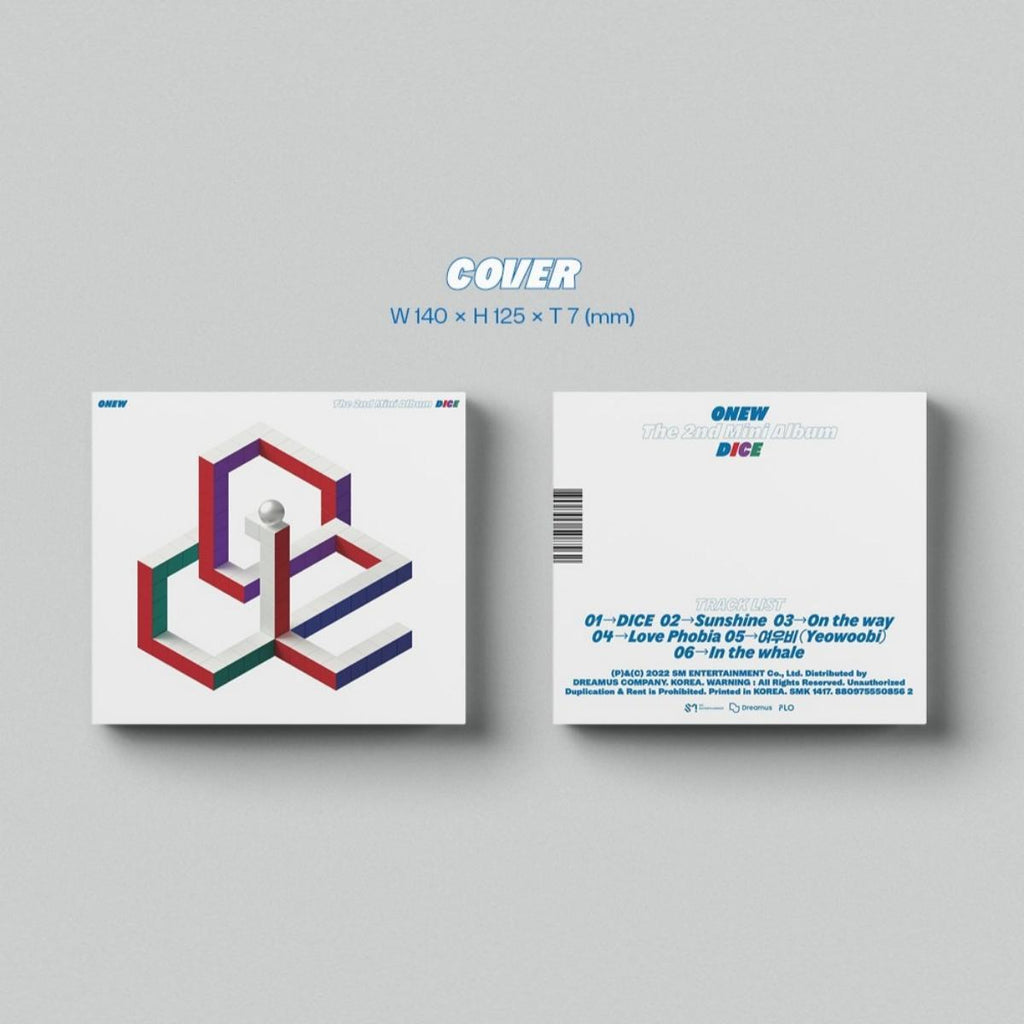 ONEW(SHINEE) [DICE] Digipack ver.