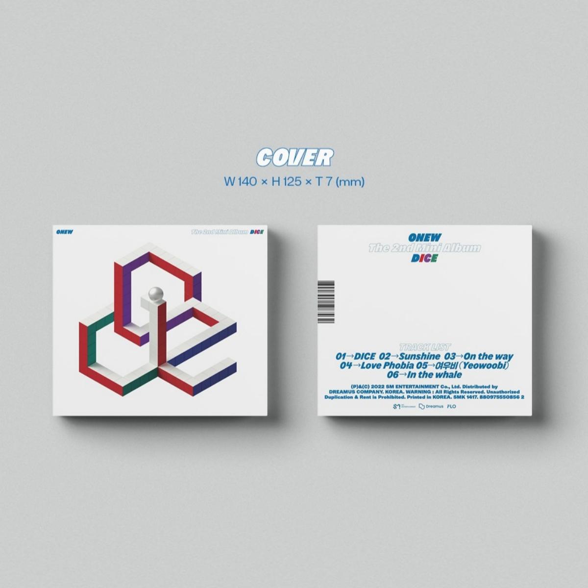 ONEW(SHINEE) [DICE] Digipack ver.