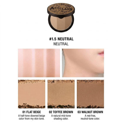 [Too Cool For School] Artclass By Rodin Shading Expert Kit (Neutral) | 9.5g Shading Powder + Dual Contour Brush, K-Beauty