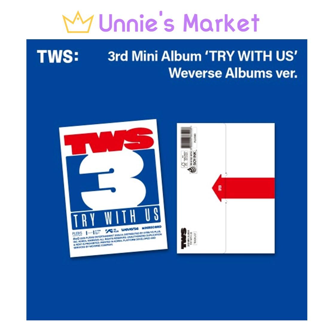 TWS - TRY WITH US Weverse Albums ver. 3rd Mini Album