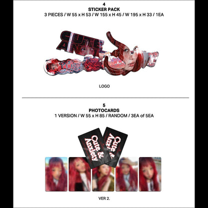 [Pre-order] Yves(LOONA) Cute Anxiety Album KPOP Sealed + Free Gift