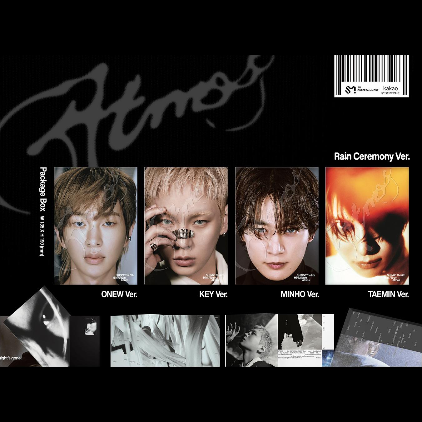 SHINee [Atmos] 6th Mini Album Ceremony Ver. (ONEW / KEY / MINHO / TAEMIN) + Free Gift