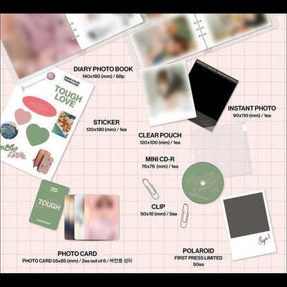 ONEW (SHINee) TOUGH LOVE (NOTE Ver.) + Free Gift