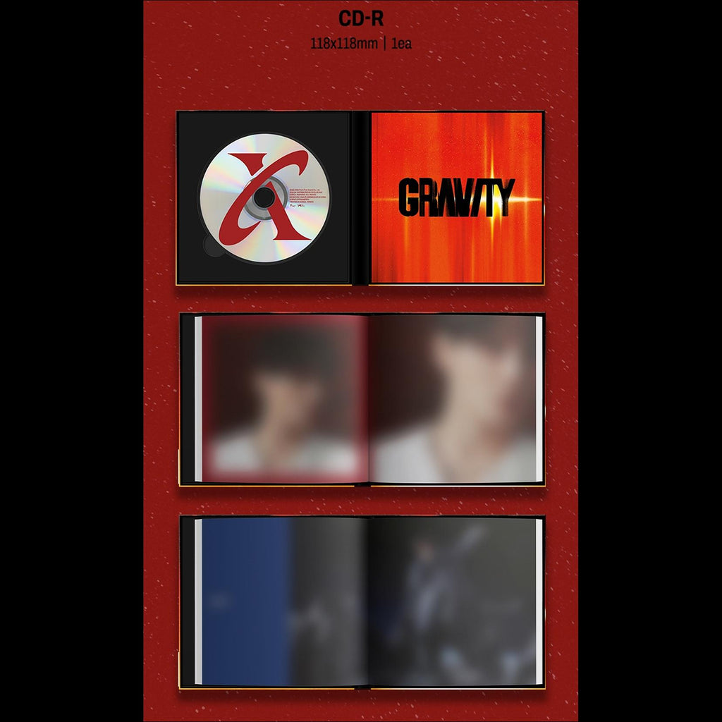 XIA (JYJ) 5th FULL ALBUM [GRAVITY] Orbit Ver. + Free Gift
