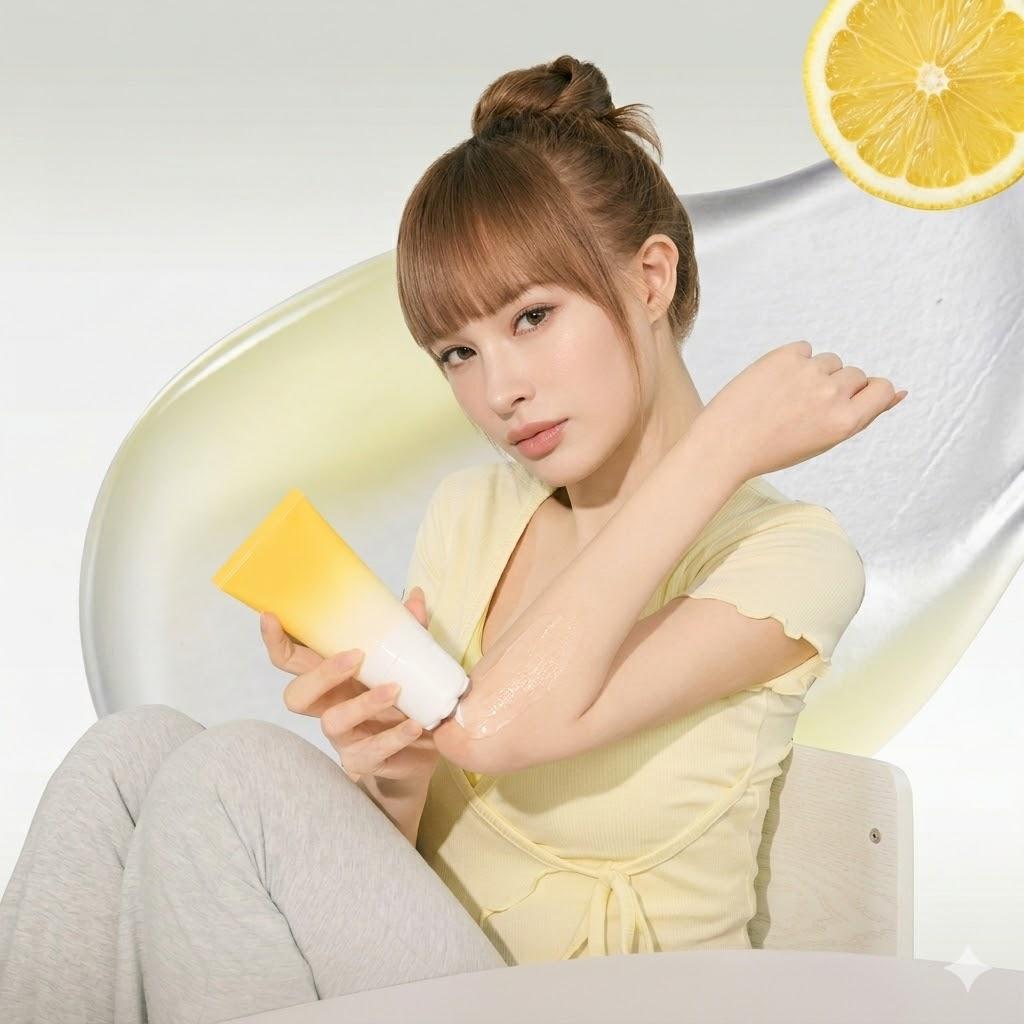 [BONCEPT] Vita C Whitening Shot Body Guasha Serum - Built-in Body Roller Brightening Massage Applicator by LG H&H, 100ml | Olive's K-beauty
