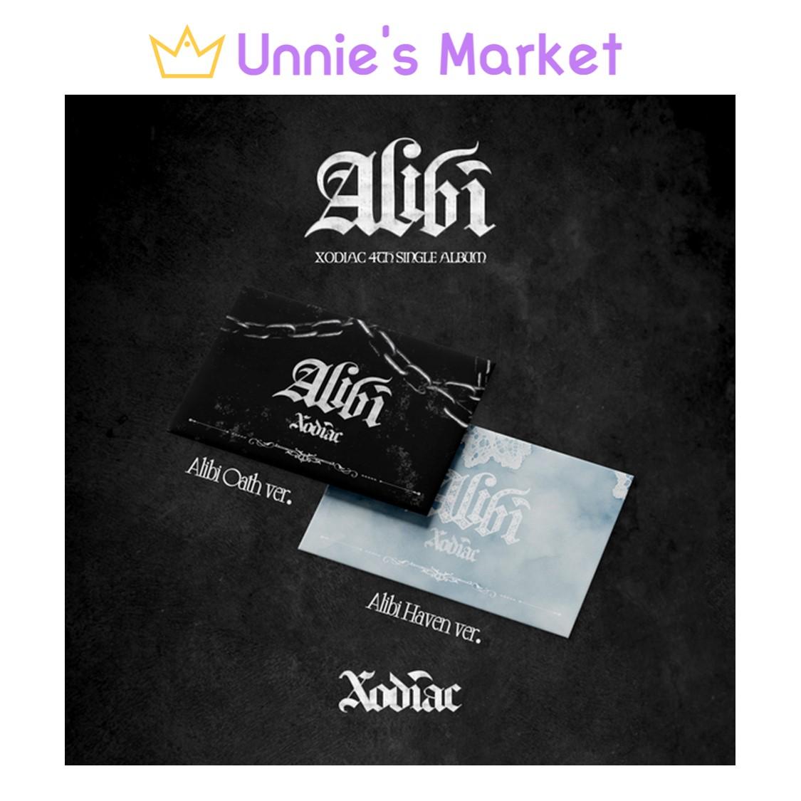 XODIAC [Alibi] 4th Single Album + Free Gift