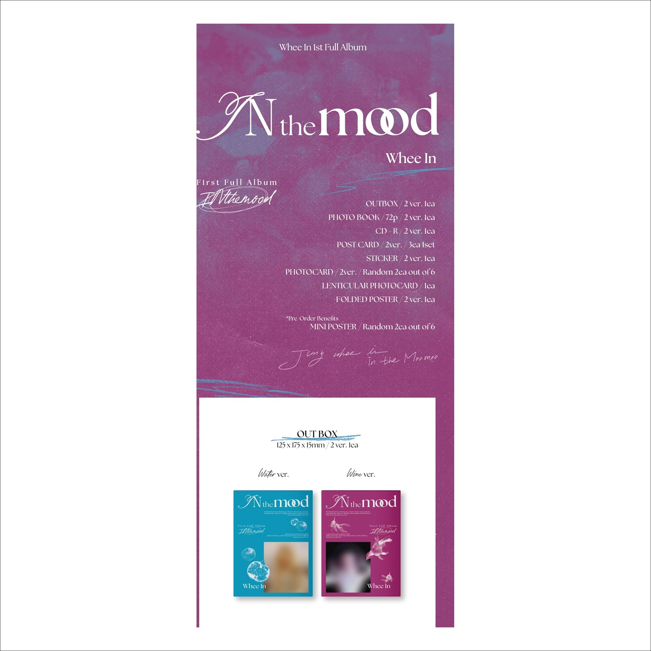 Whee In - In the mood Photobook ver.