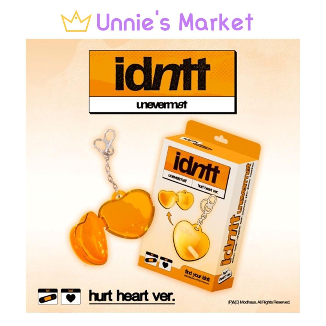 idntt <unevermet> hurt heart ver. Album</unevermet>