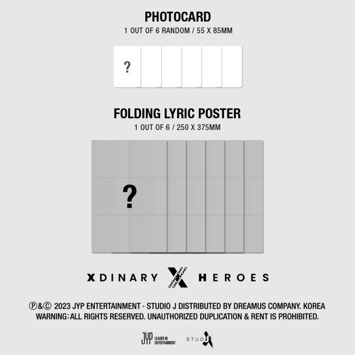 Xdinary Heroes - Deadlock Compact Ver. / 3rd Mini Album