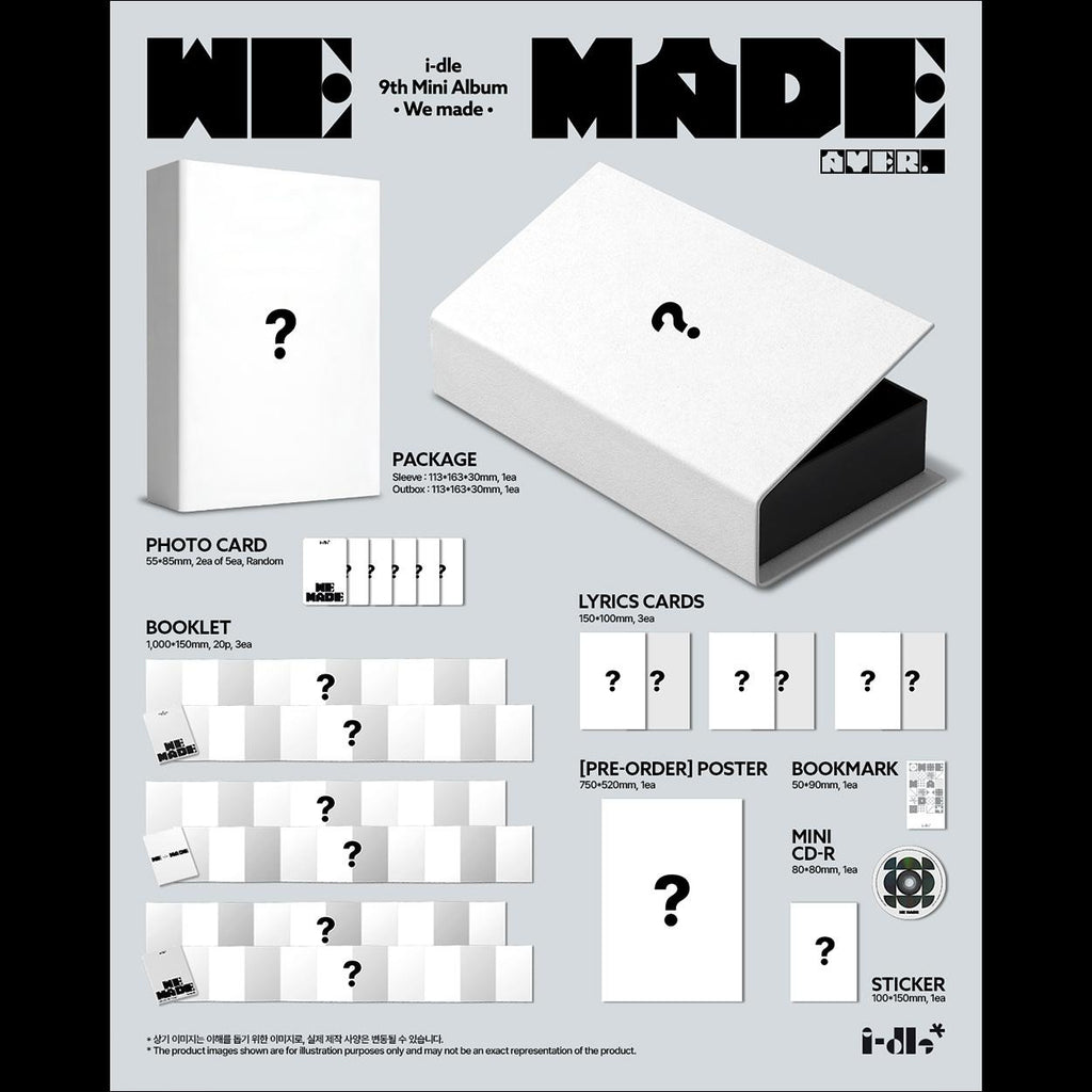 [Official] (G)I-DLE - [We made] 9th Mini Album (A Ver.)
