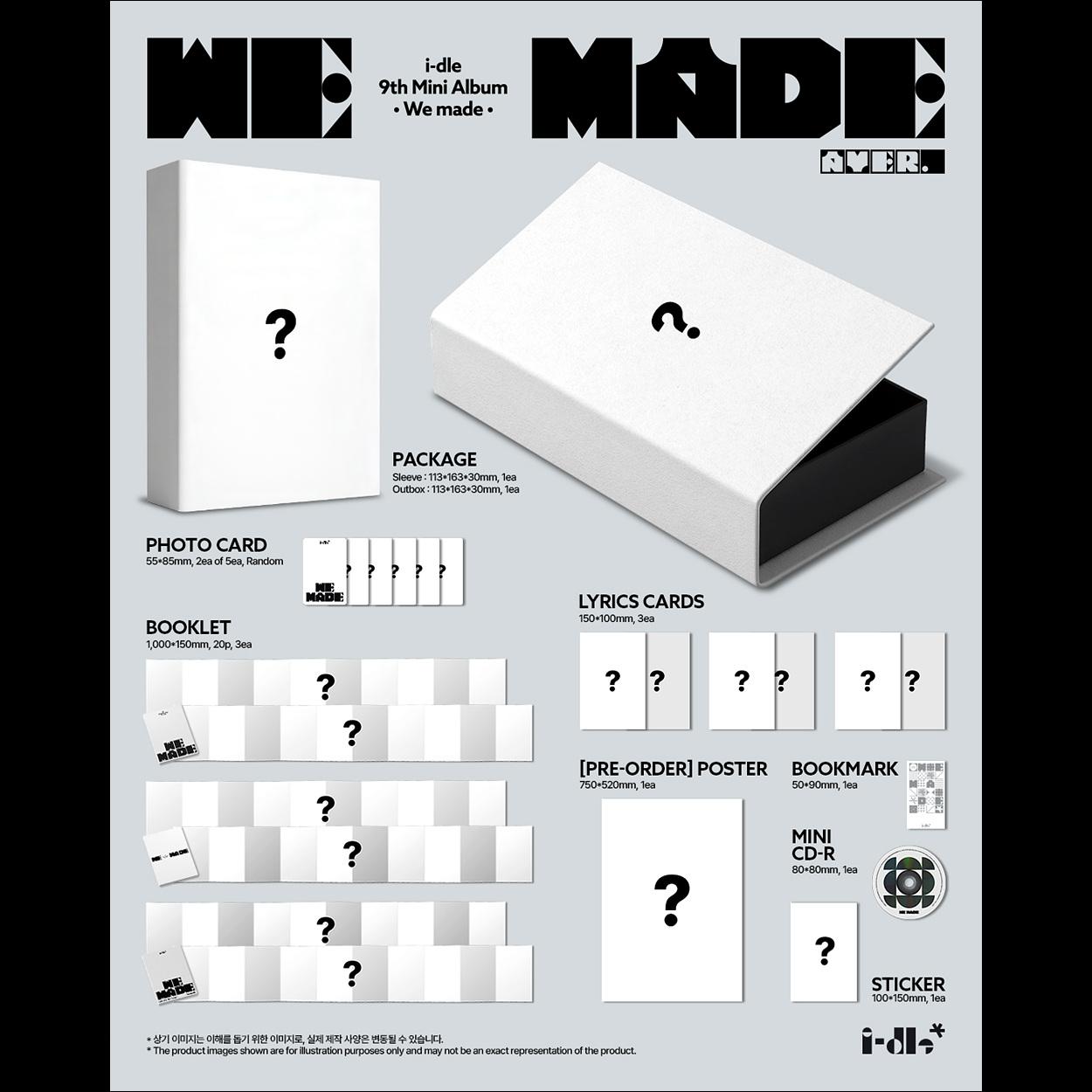 [Official] (G)I-DLE - [We made] 9th Mini Album (A Ver.)