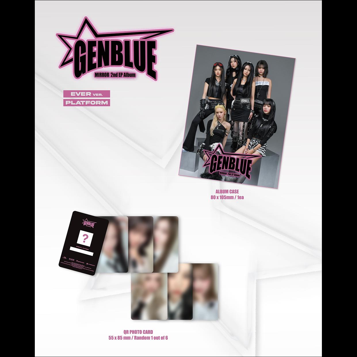 GENBLUE [MIRROR] 2nd Mini Album (POCA Ver.)