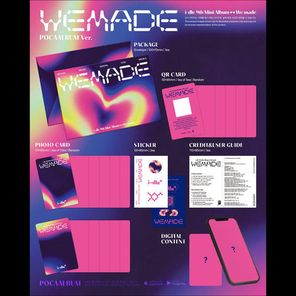 [Official] (G)I-DLE - [We made] 9th Mini Album (POCAALBUM Ver.)