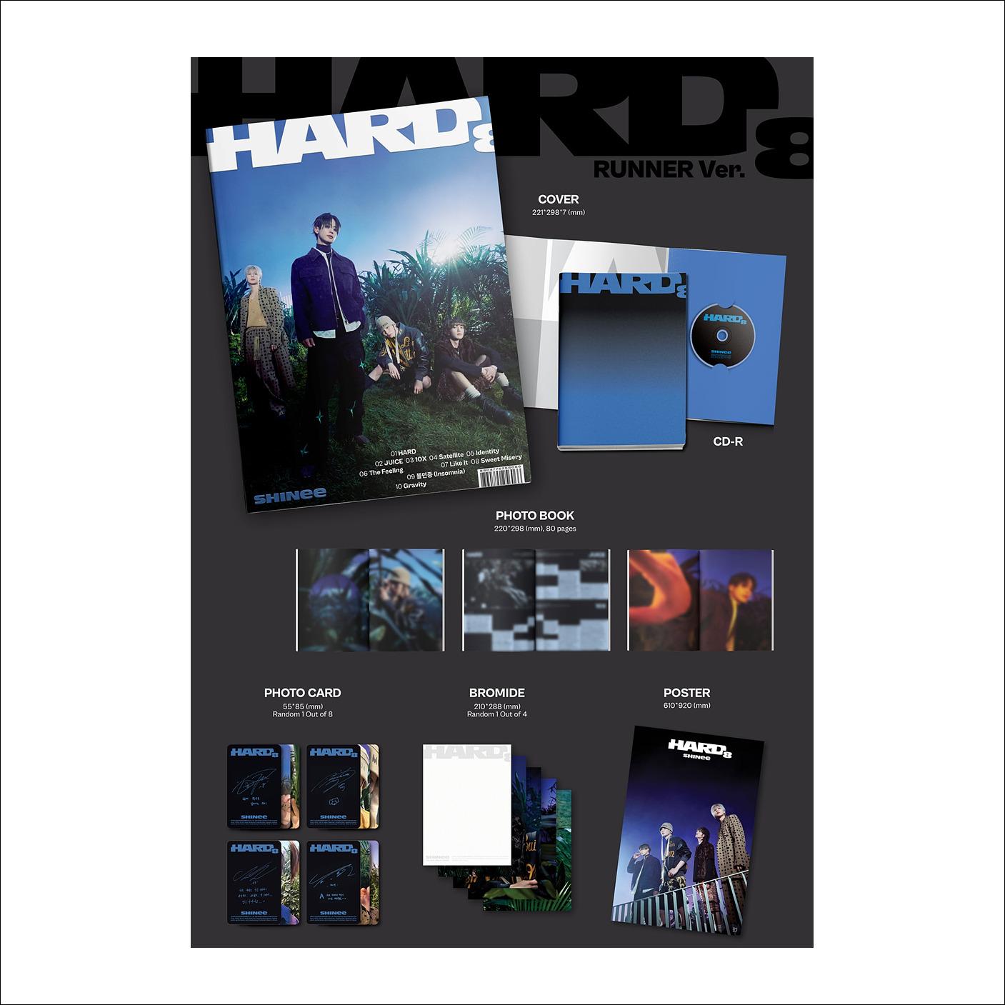 SHINee - HARD Photobook Ver. Album