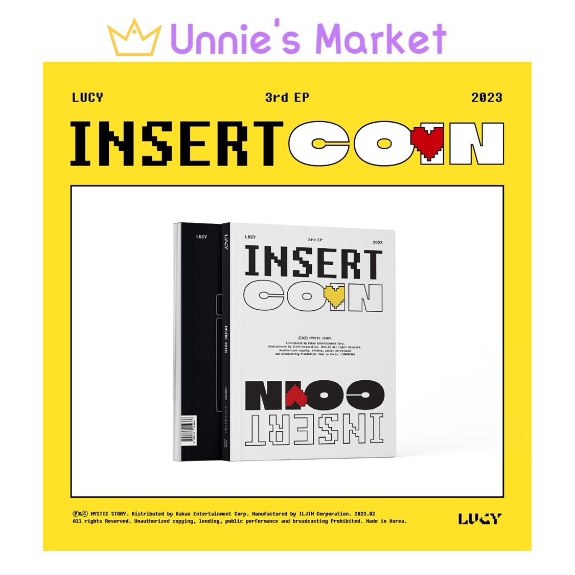 LUCY - Insert Coin 3rd EP Album