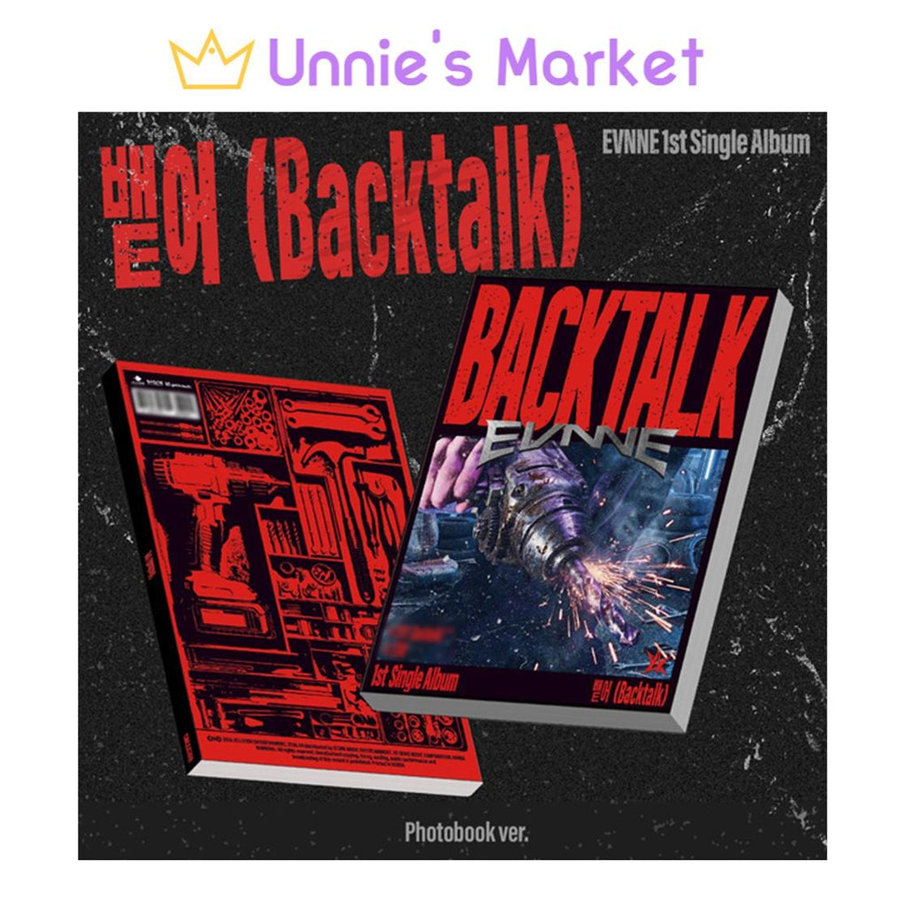 EVNNE [Backtalk] Photobook ver. / 1st Single Album + Free Gift