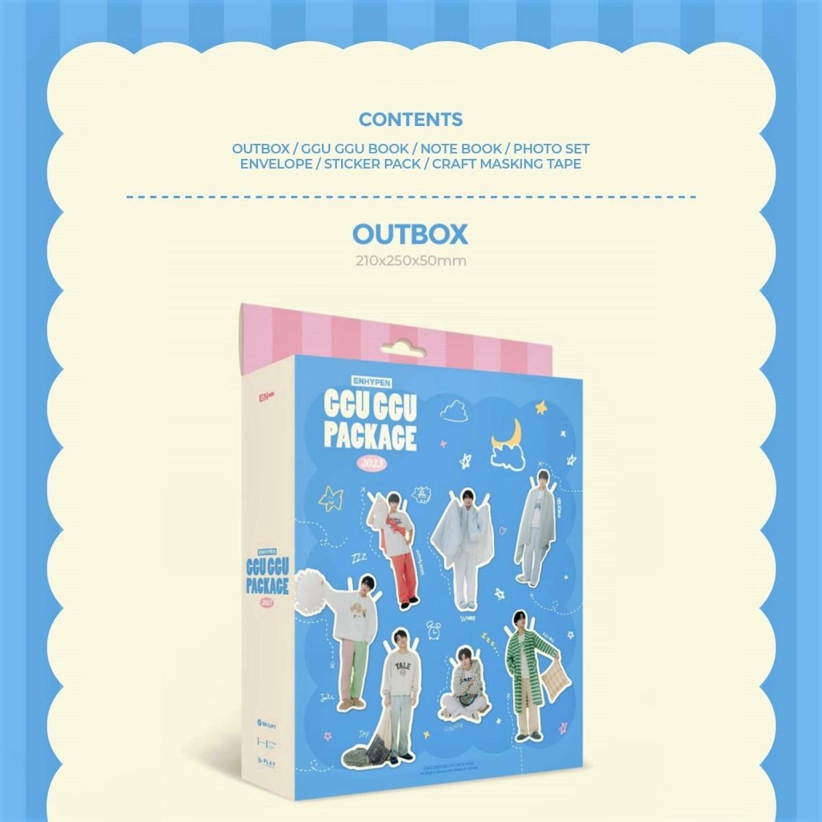 ENHYPEN 2023 GGU GGU PACKAGE (WEVERSE POB Option)