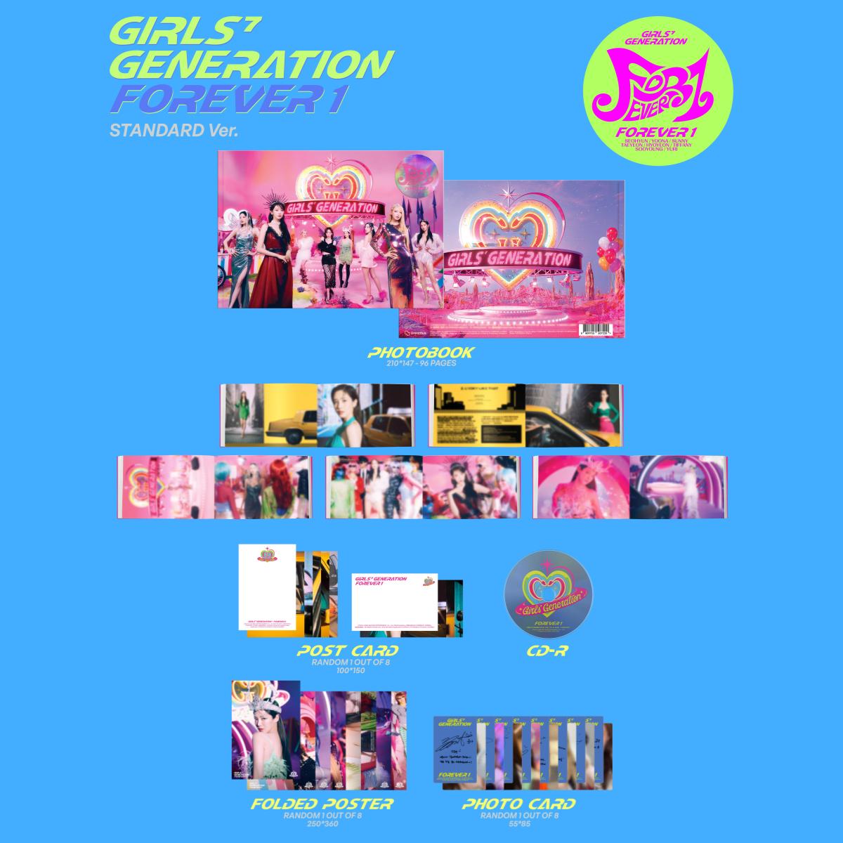 Girls' Generation (SNSD) Forever 1 Standard ver.