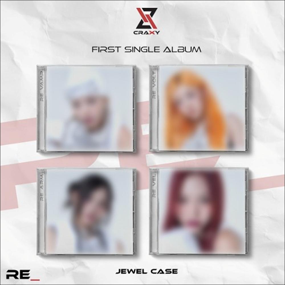 CRAXY - RE_ Jewel Case ver. / 1st Single Album
