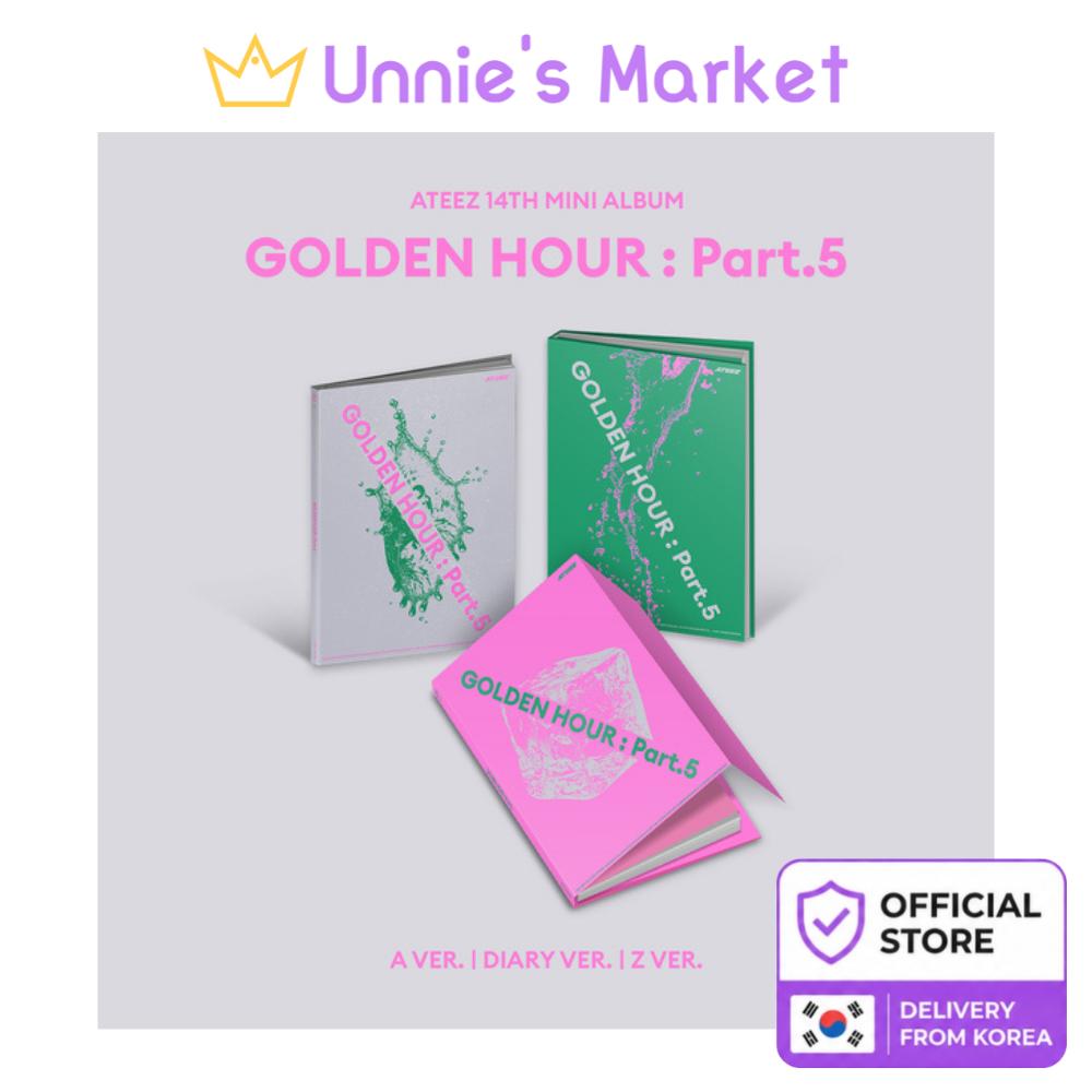 [Pre-order] ATEEZ [GOLDEN HOUR : Part.5] 14th Mini Album + Free Gift