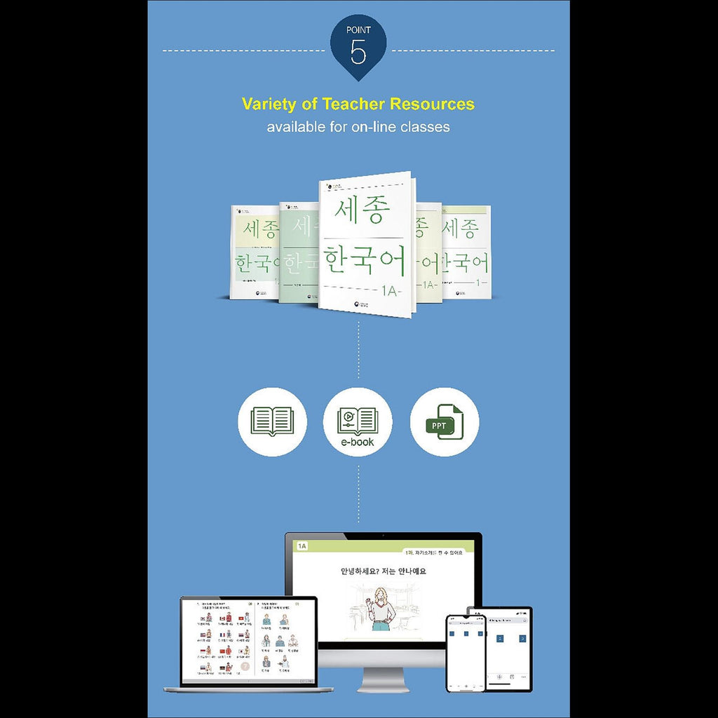 Sejong Korean 1A: English Edition