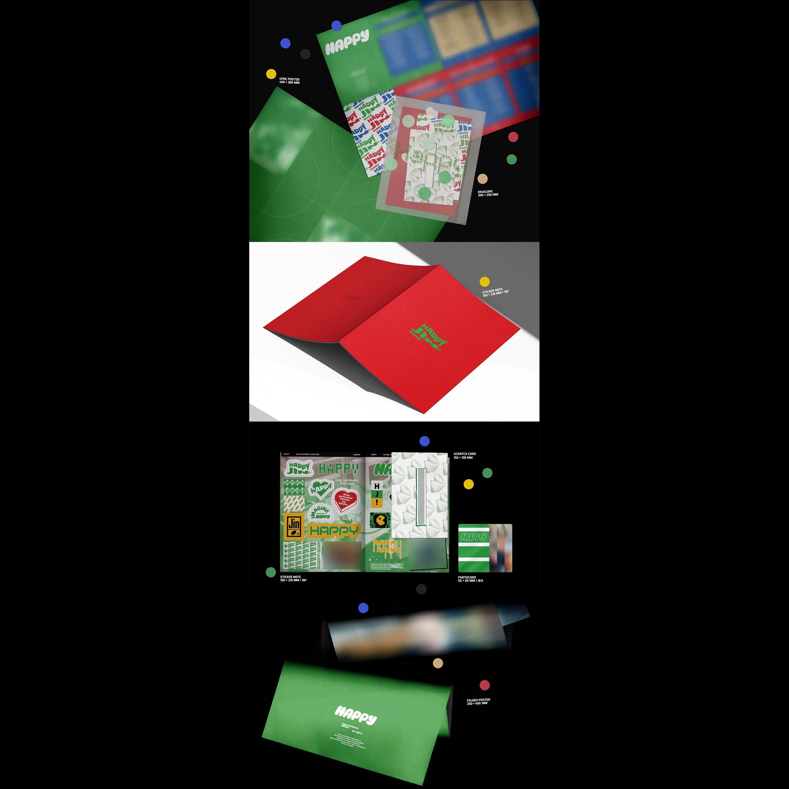 JIN (BTS) Happy 1st Solo Album