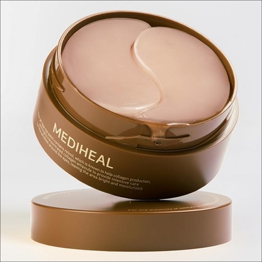 [Mediheal] Retinol Collagen Eye Ampoule Patch - Intensive Firming & Brightening for Under Eyes, 60 Patches | Olive's K-beauty