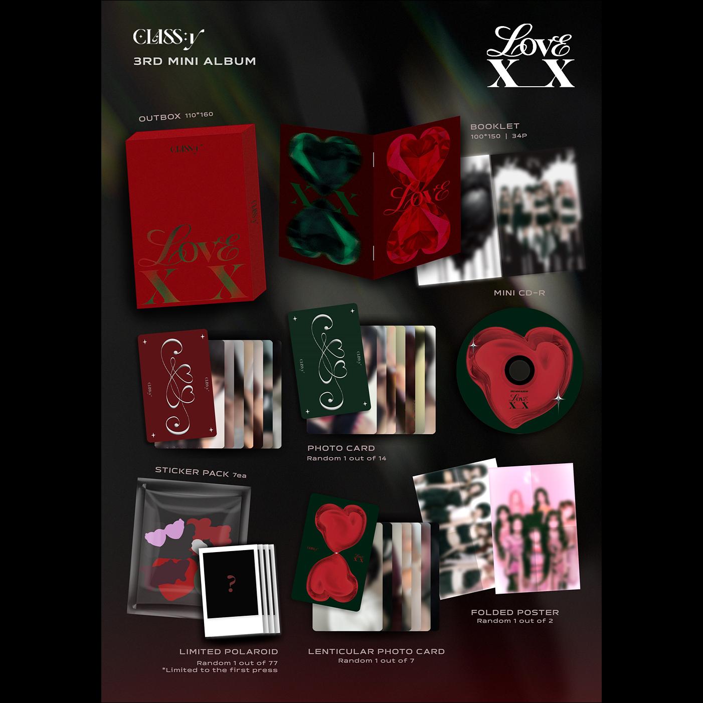 CLASSy [LOVE XX] Mini Album
