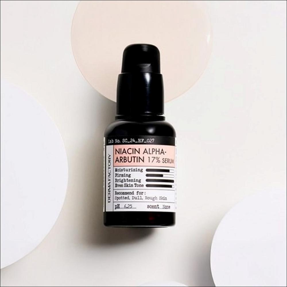 Derma Factory Niacin Alpha-Arbutin 17% Serum 30ml
