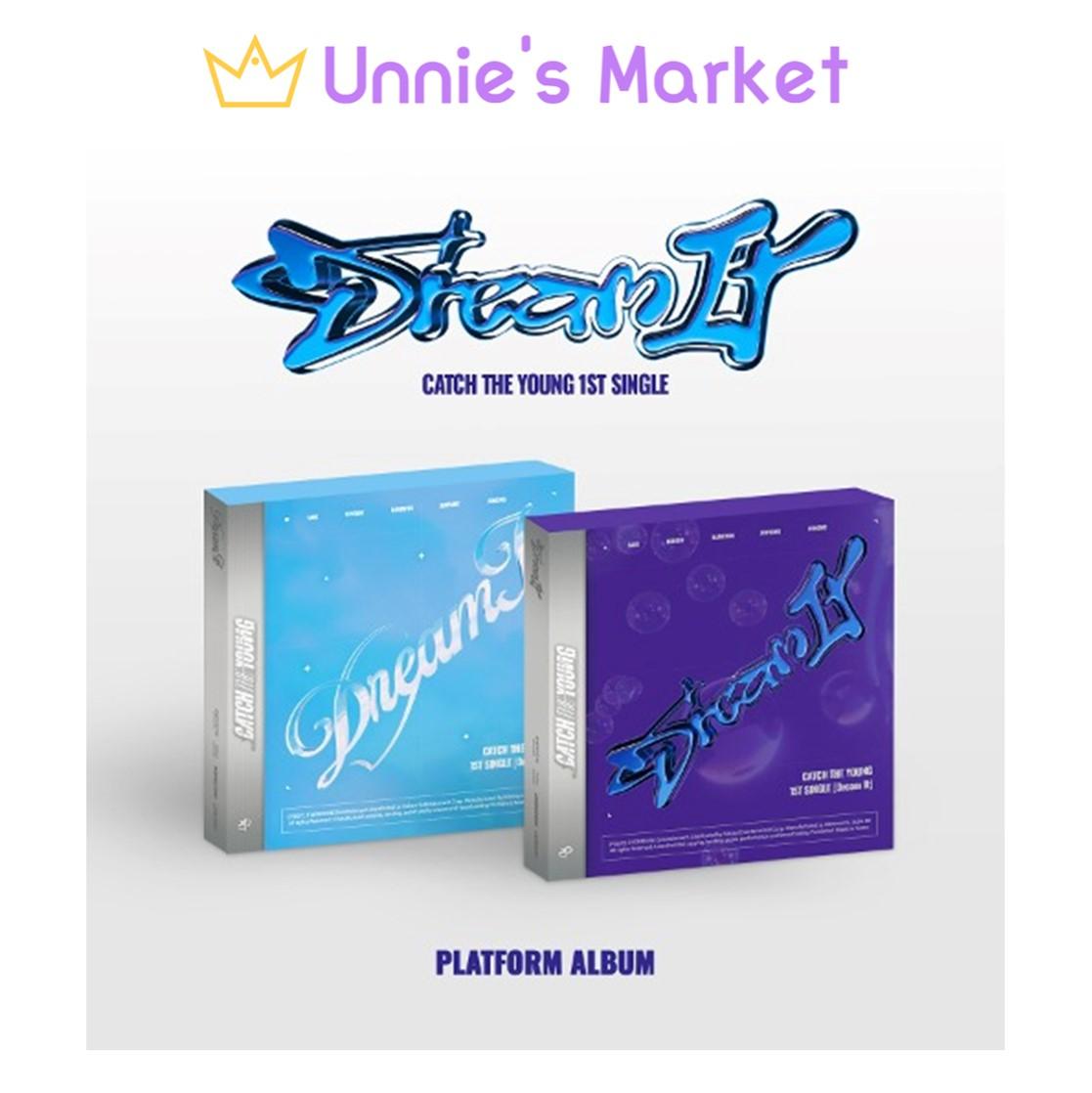 (Platform ver.) CATCH THE YOUNG - Dream It 1st Single Album