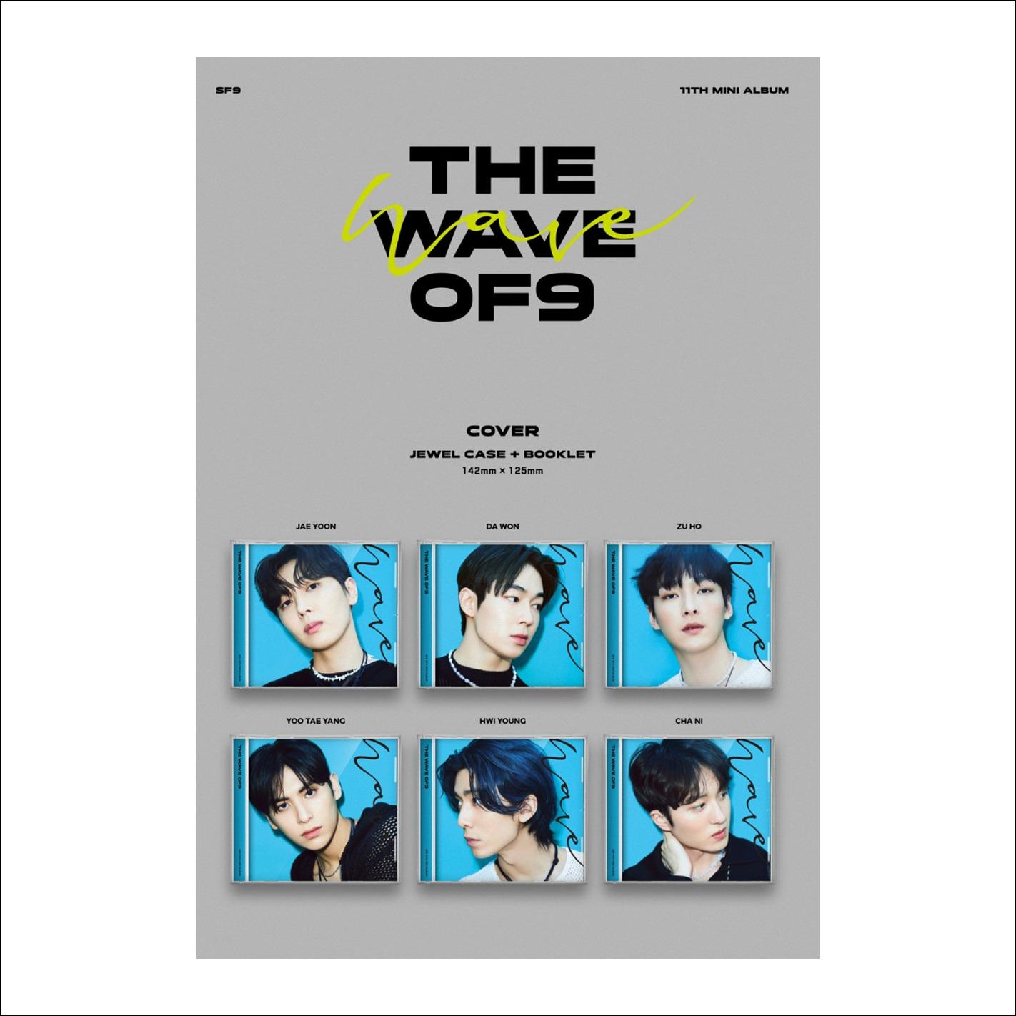 SF9 - WAVE OF 9 JEWEL CASE Ver.