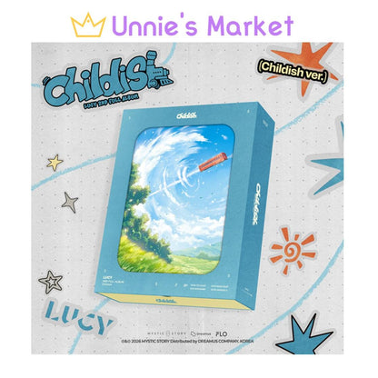 LUCY 2nd Album Childish (Childish Ver.) + Free Gift