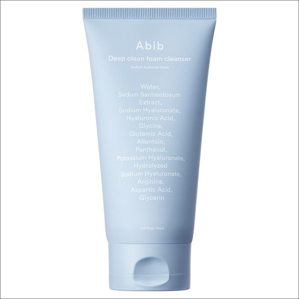 Abib Deep Clean Foam Cleanser Hydration Hyaluron Foam 150ml – Moisturizing Cleansing Foam