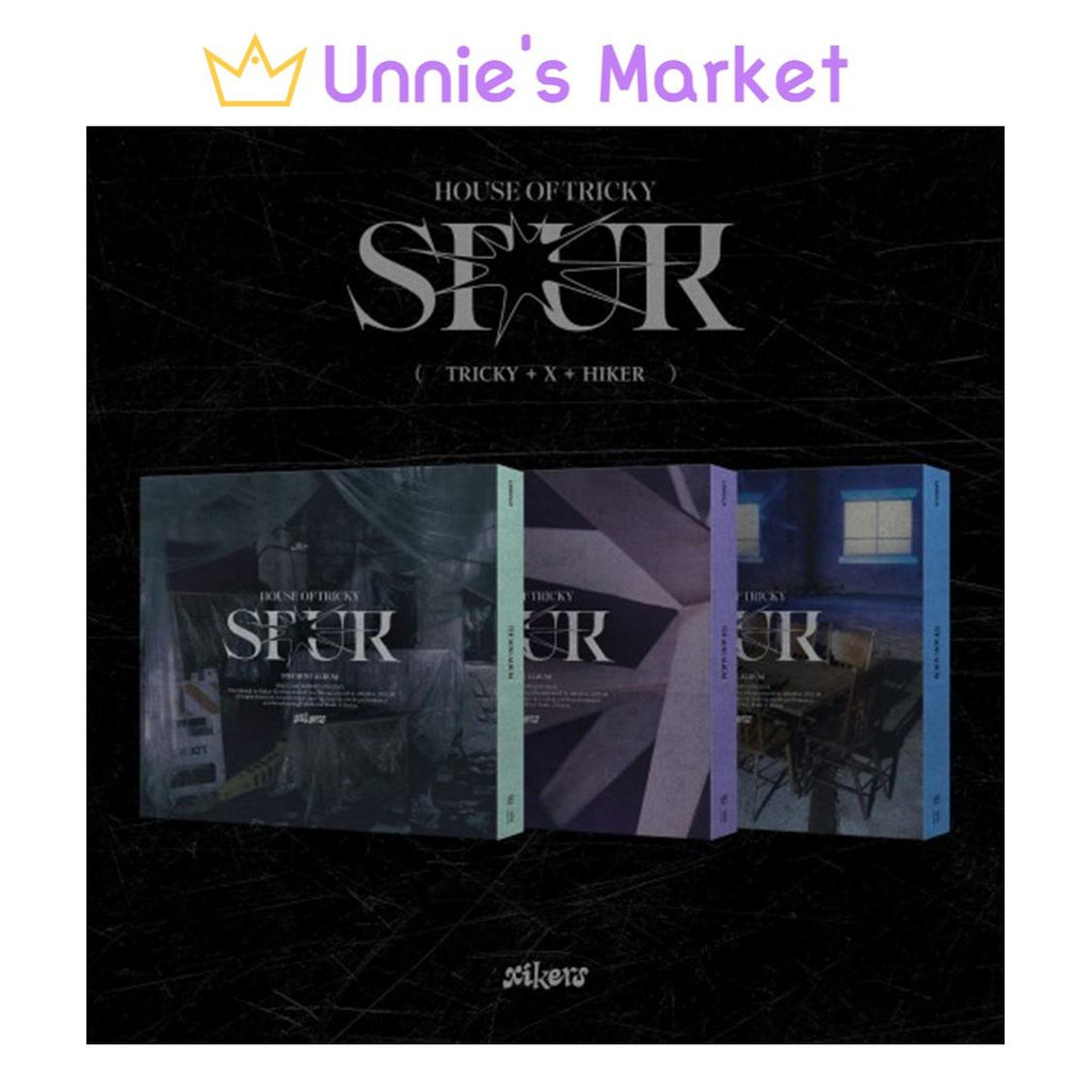 xikers [HOUSE OF TRICKY SPUR] 5TH MINI ALBUM (TRICKY ver.  X ver.  HIKER ver.)