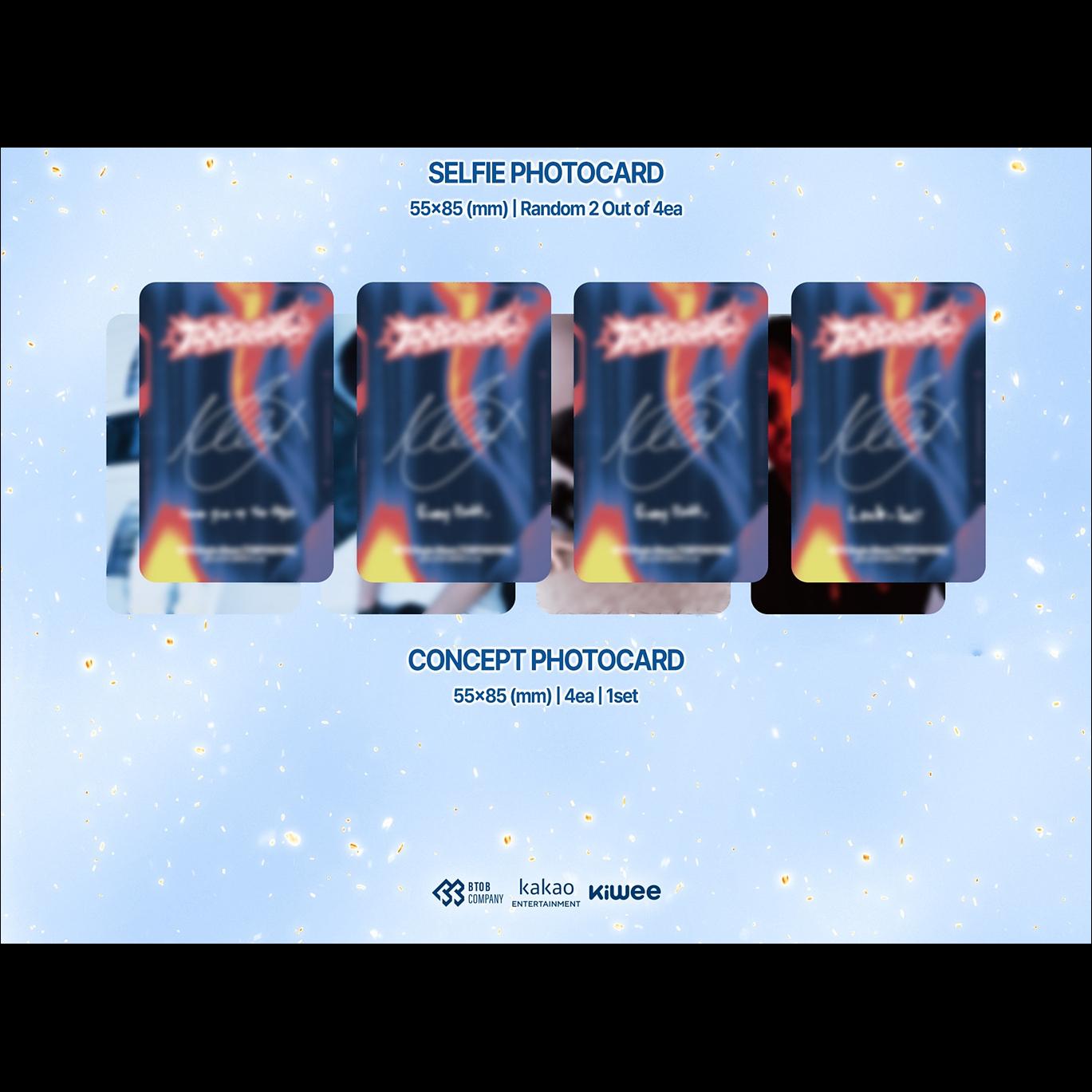 [Pre-order] HUTA (BTOB) [TEMPERATURE] (PAPER VER.) KIWEE Album + Free Gift