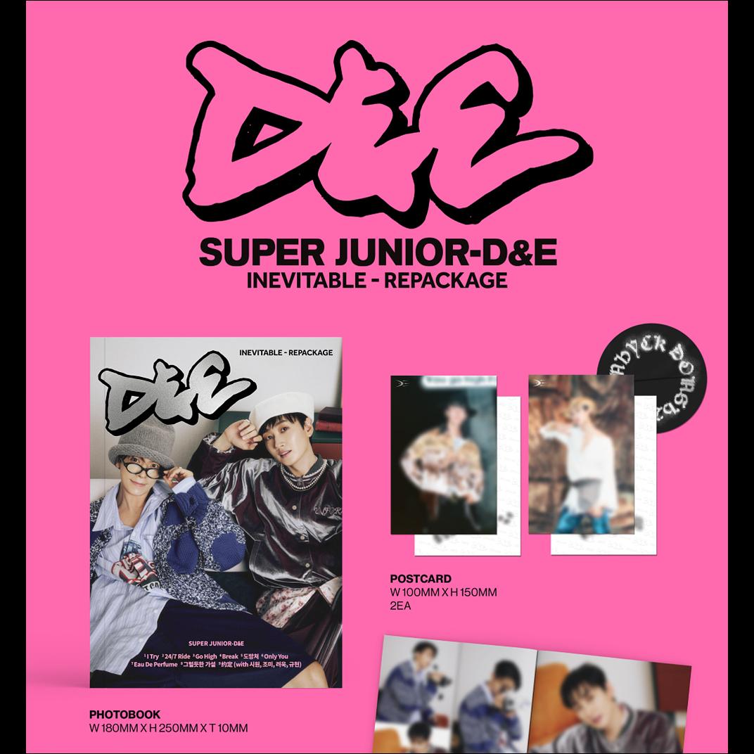 D&E (SUPER JUNIOR) INEVITABLE Repackage Album