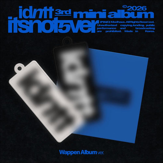 idntt [itsnotover] Wappen ver. 3rd Mini Album + Free Gift