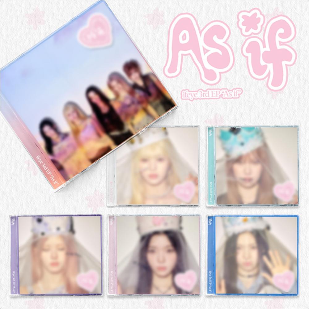 (Random/Member ver.) ifeye [As if] Jewel ver. 3rd EP Album + Free Gift