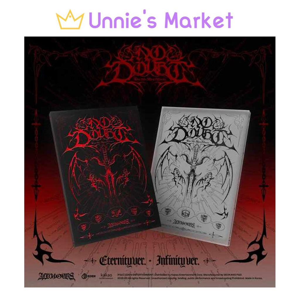 ALL(H)OURS [NO DOUBT] FIFTH MINI ALBUM (ETERNITY ver.  INFINITY ver.) + Free Gift