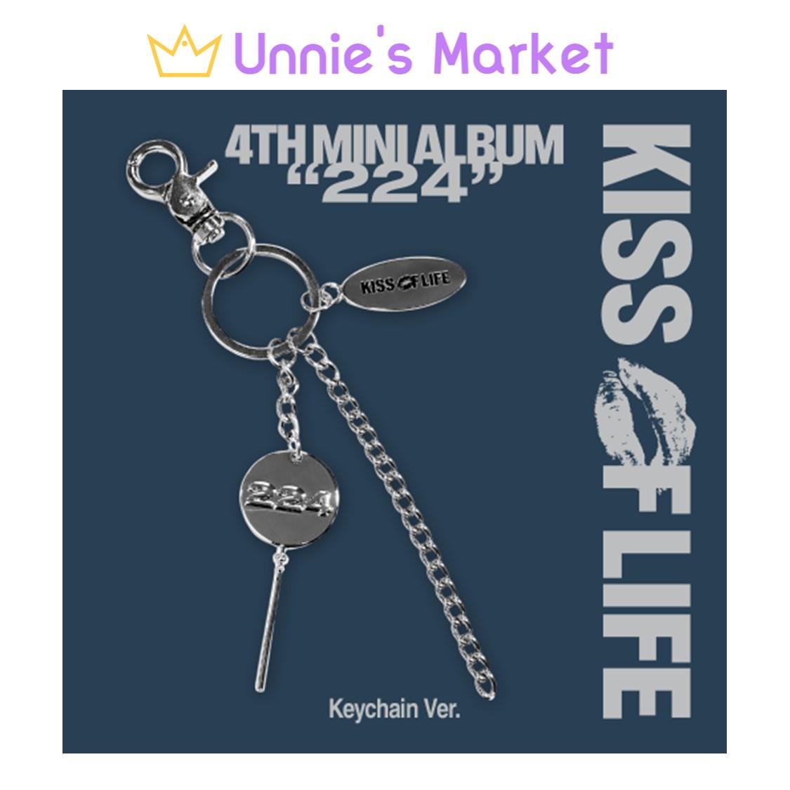 KISS OF LIFE [224] Keychain Ver. 4th Mini Album