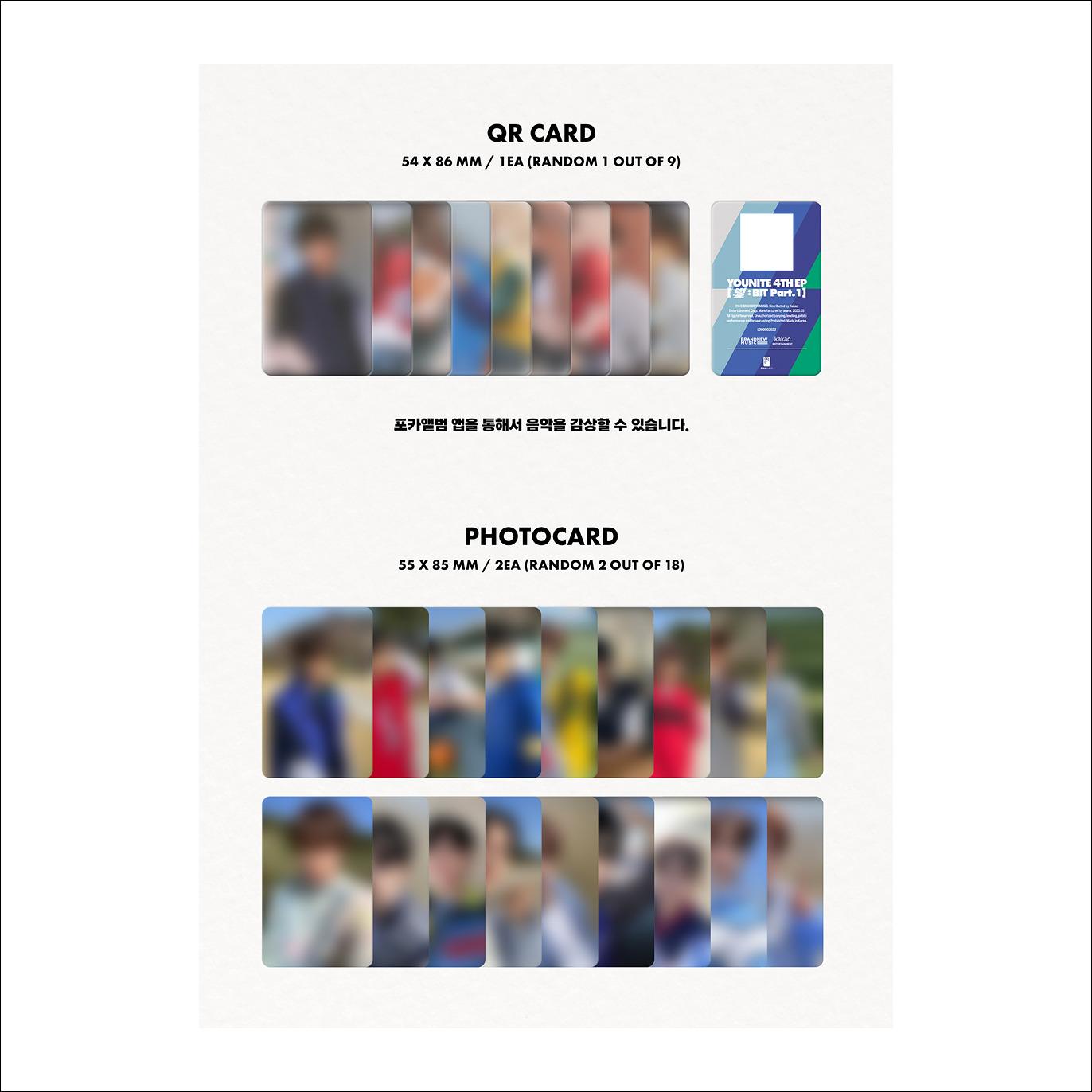 YOUNITE BIT Part.1 POCA Ver. Album