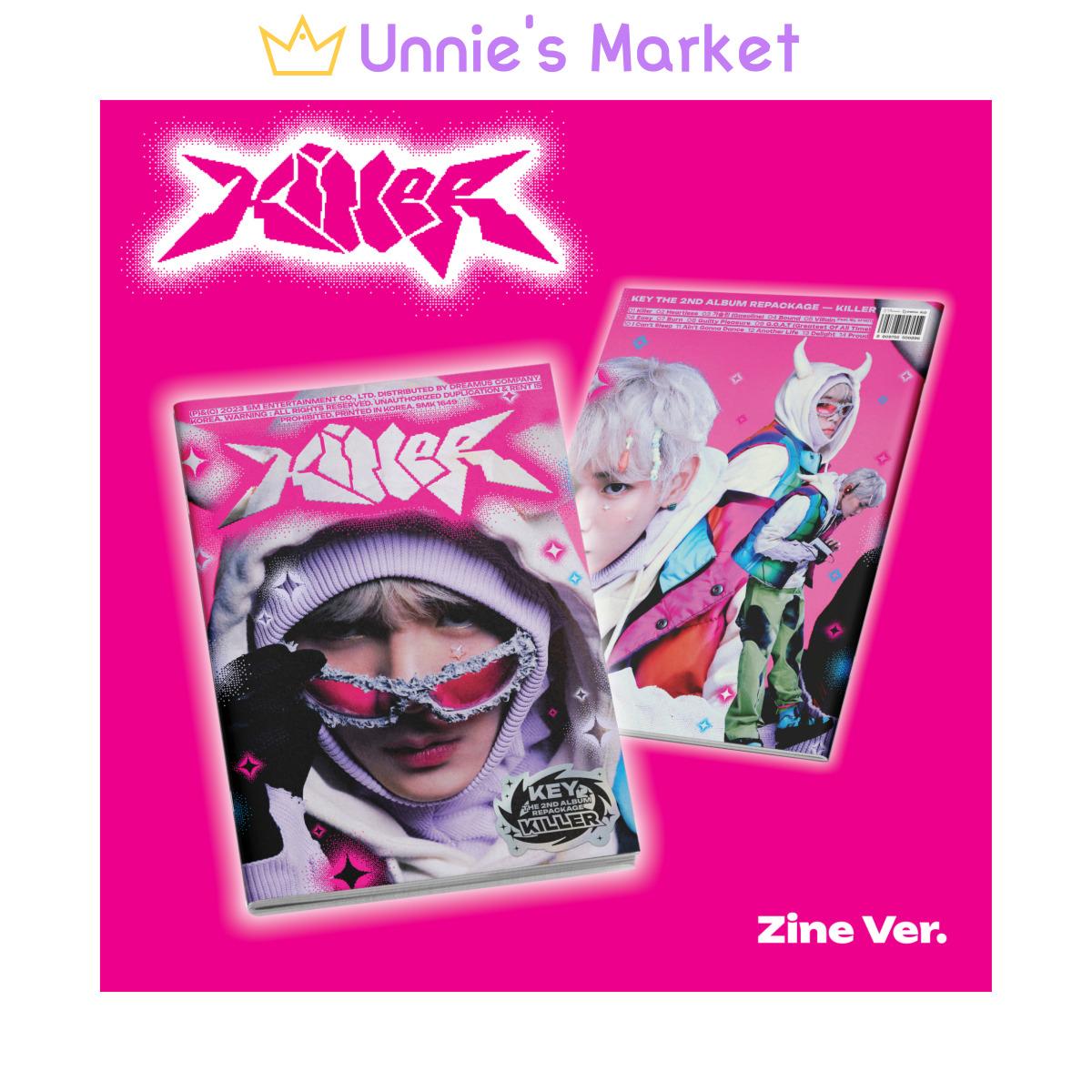 KEY(SHINee) Killer Zine(Photobook) Ver. Album