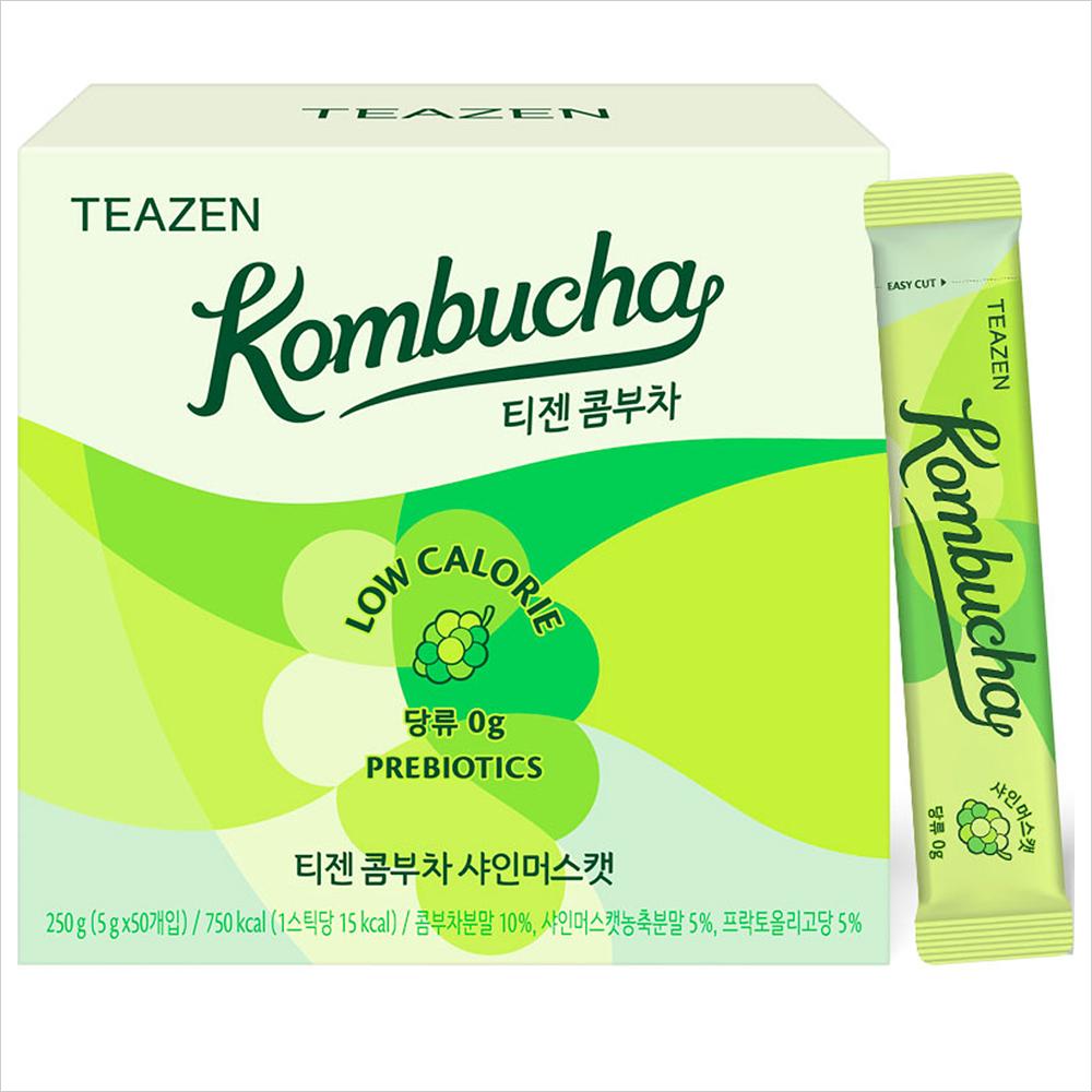 TEAZEN Kombucha Shine Muscat 50p, 250g