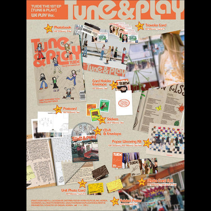 [Pre-order] TUIDE [TUNE & PLAY] The 1st EP Album + Free Gift